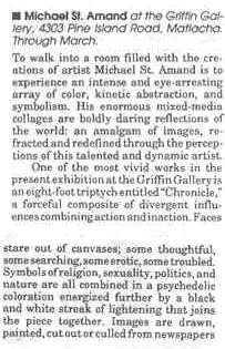 Michael St Amand Sarasota Arts Review