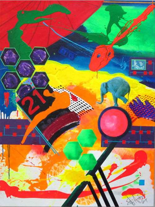 Life Is Perpetual In Parti Colored Loves. - Michael ST Amand